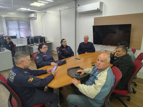 CRT-RS e Corpo de Bombeiros debatem segurança em pontos de recarga de veículos elétricos