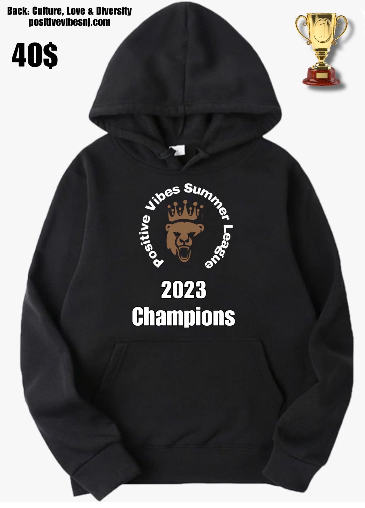 Summer League Championship Hoodies 2023 