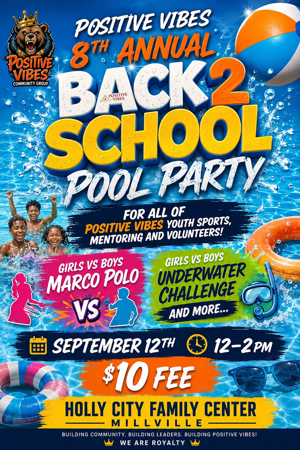 Back 2 School Pool Party