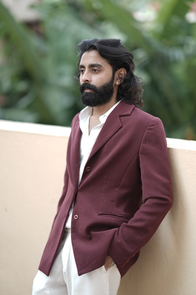 Maroon Blazer