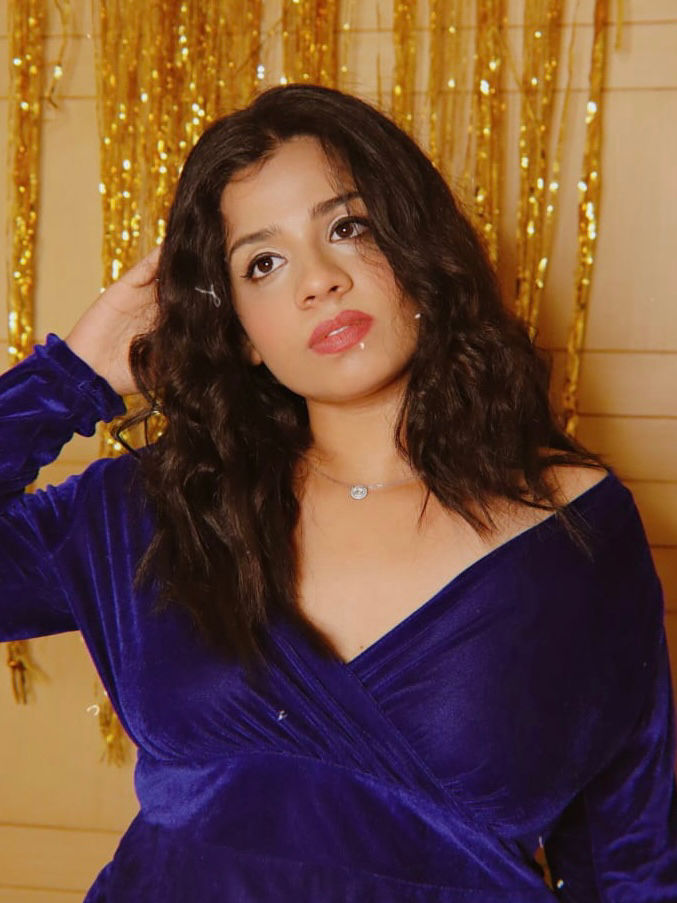 Velvet Simple Gown