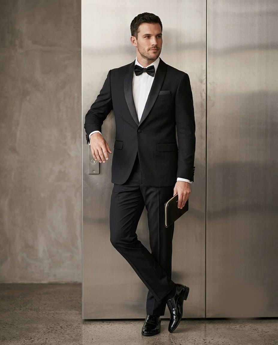 Black Party Blazer Set