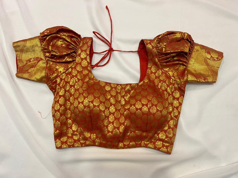 Banarasi Silk Puff Blouse