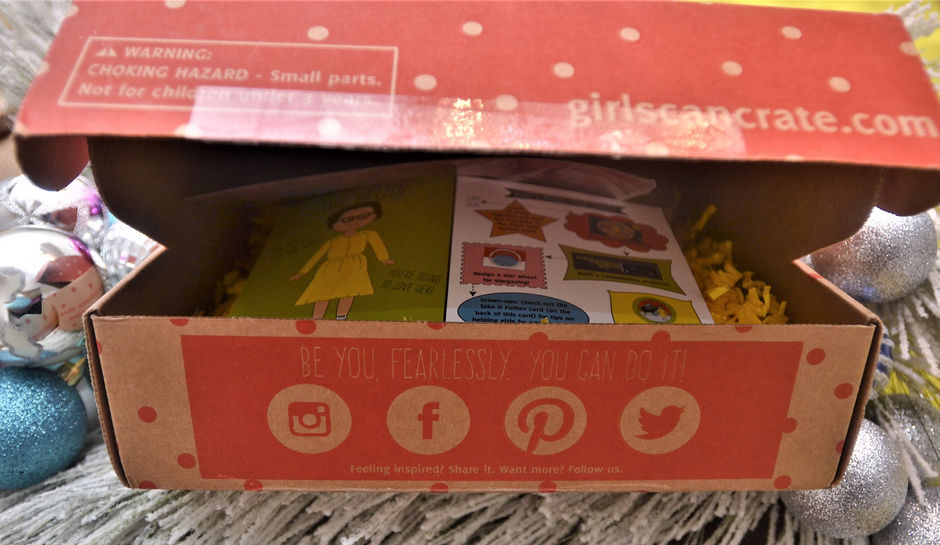 GirlsCan! Crate | Motherhood Unplugged | Christmas Gifts Giveaway