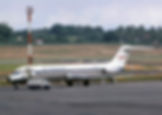 DC-9 were added from 1969 for its international regional routes, leased from SAS. (Photo: key.aero)