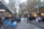 Along Pitt Street Mall you can walk free of traffic and shop!