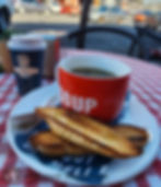 Great healthy options include soup as well when having brunch!