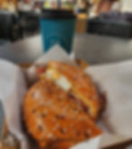 Grab a good bacon and egg roll with your coffee any time and nearly any place in Australia!