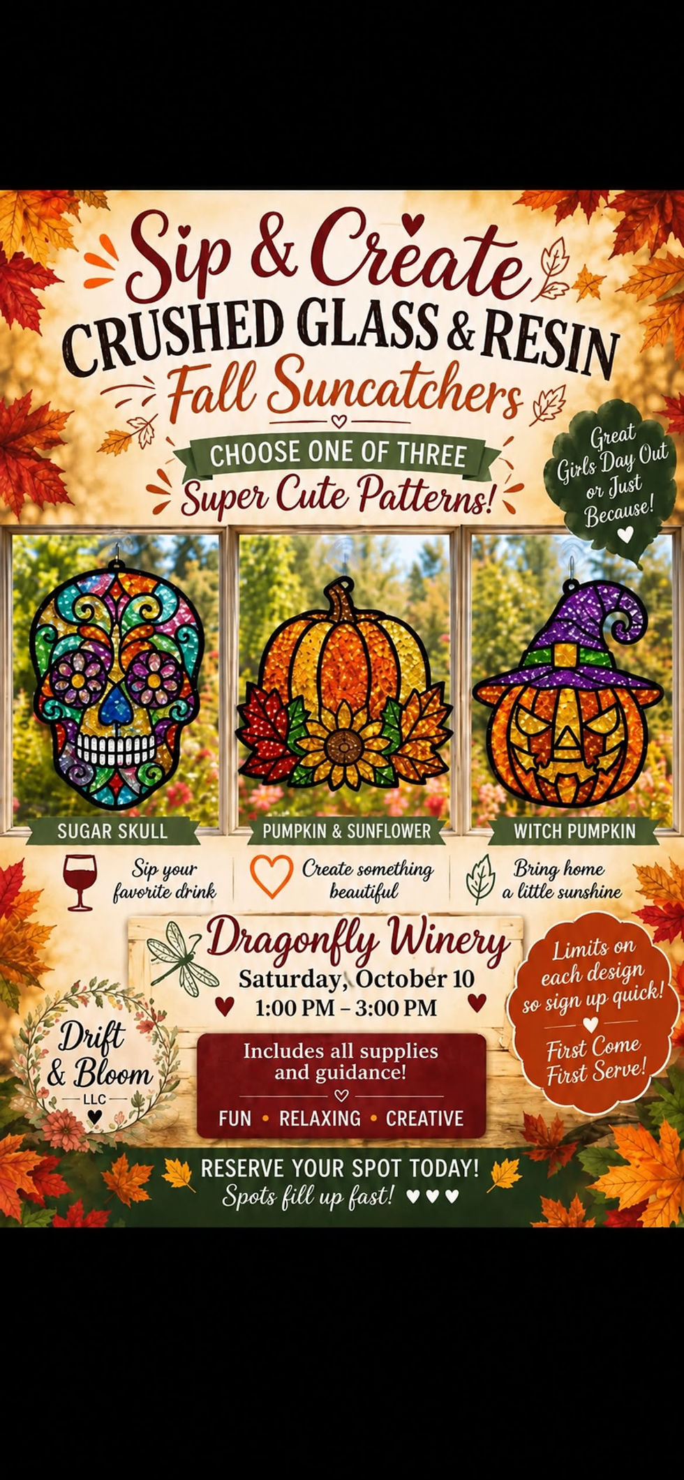 Fun Fall Suncatchers