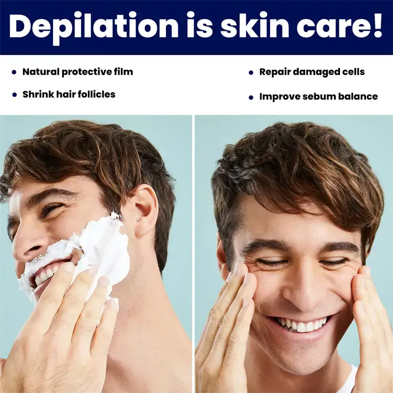 Crema Suave para la Eliminación de Vello de East Moon para Hombres