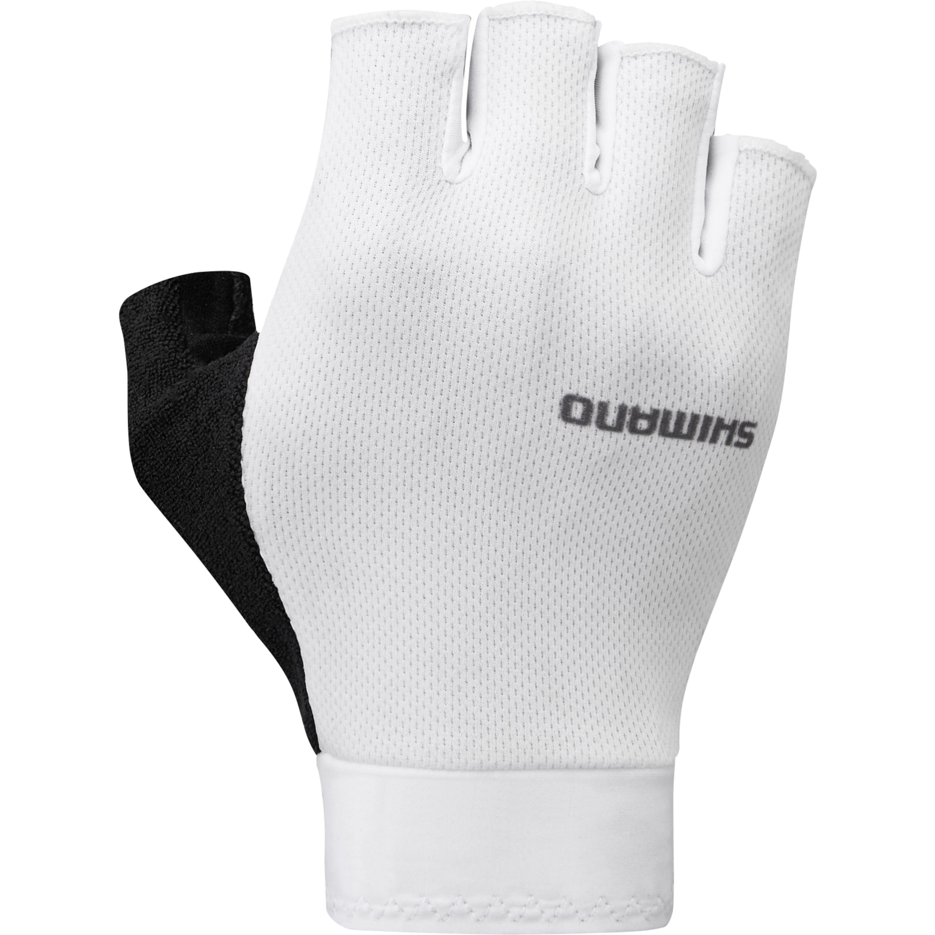 Shimano Gel Cycling Gloves/Mitts - White