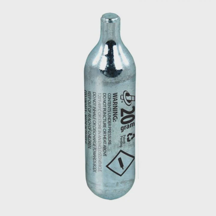 Thumbnail: Genuine Innovations 20 Gram Non-Threaded CO2 Cartridges. Box of 6