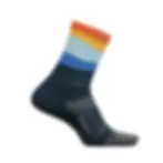 Feetures Elite Light Cushion Mini Crew Ascent Blue