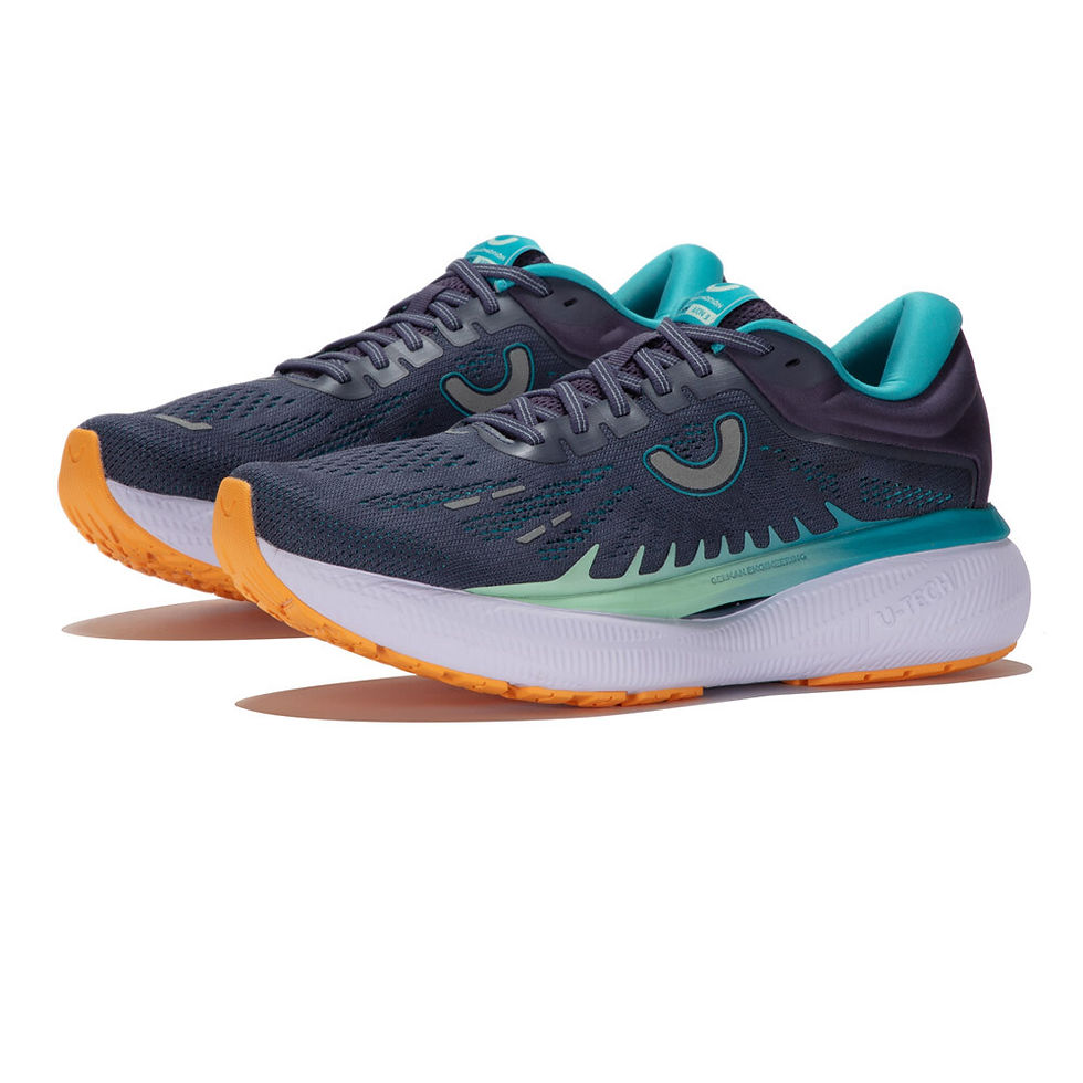 Thumbnail: Pair of True Motion U-Tech Aion 3 Womens Running Shoe side by Side