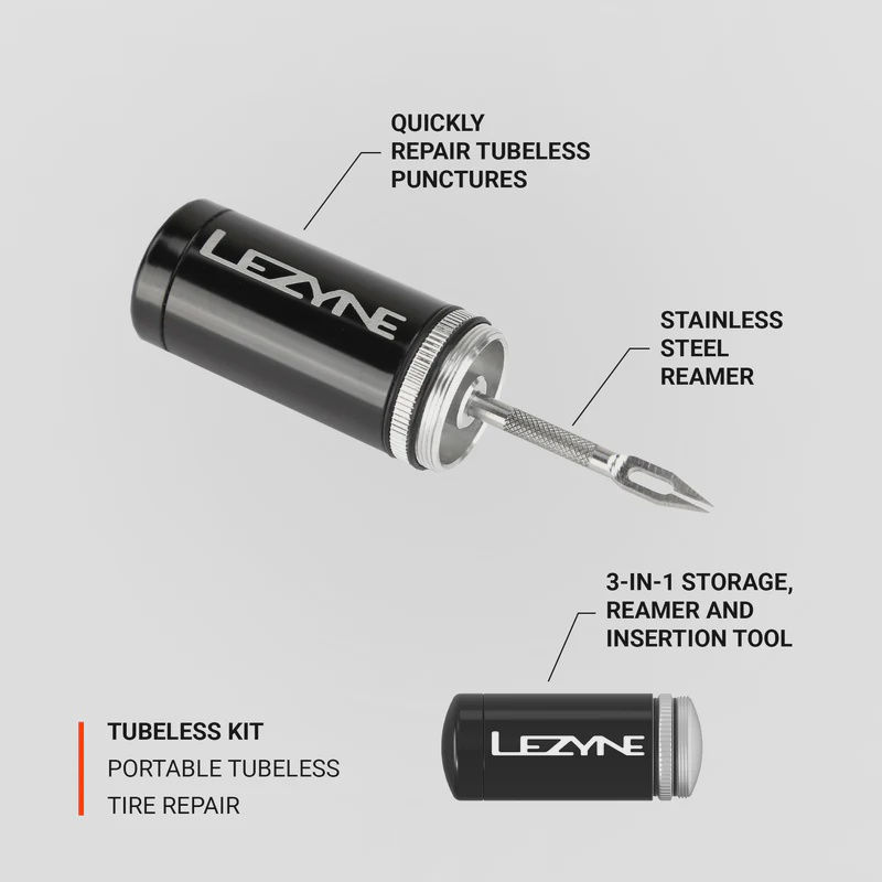 Thumbnail: Lezyne Tubeless Tyre Repair Kit