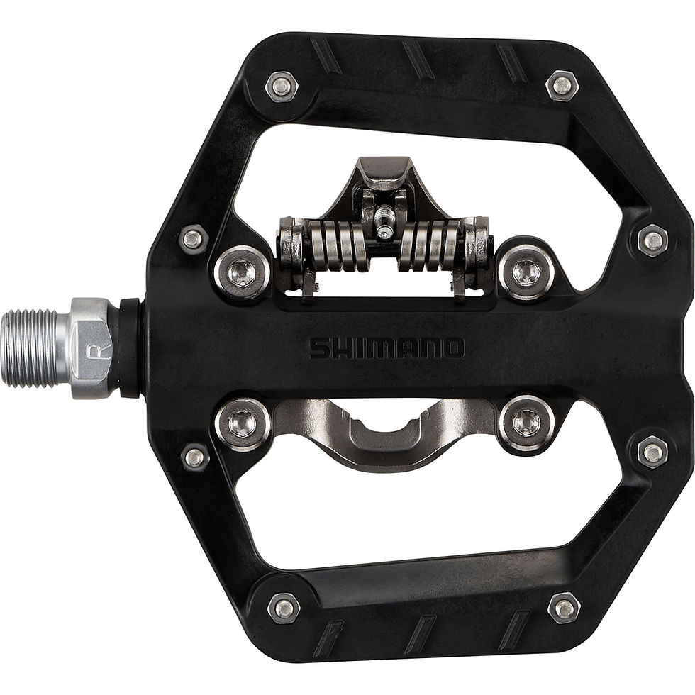 Thumbnail: Shimano PD-EH510 SPD/flat pedals - one-sided mechanism