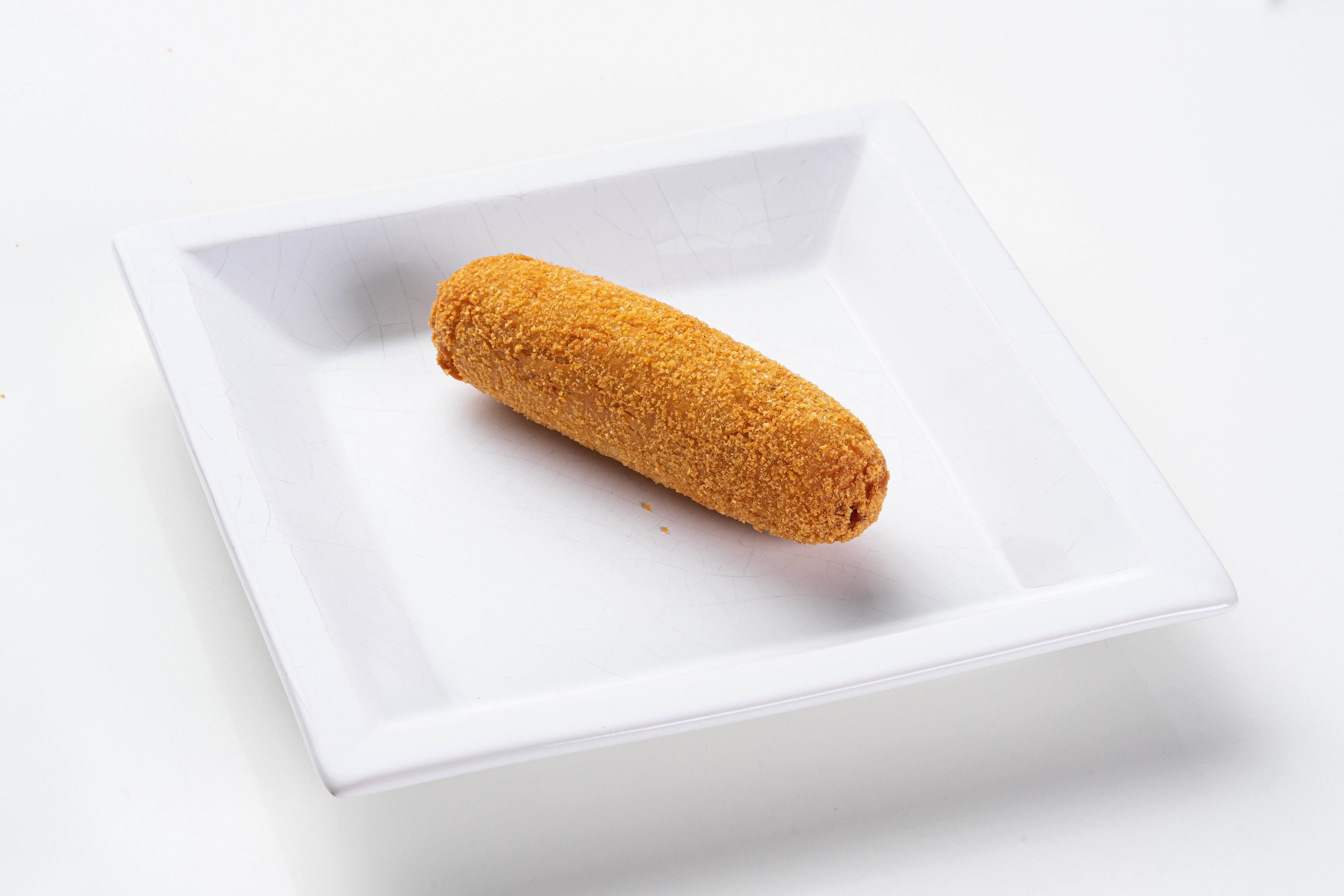 Enrolado de Salsisha Frito