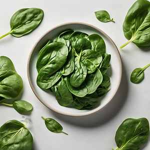 Tender Spinach Leaves