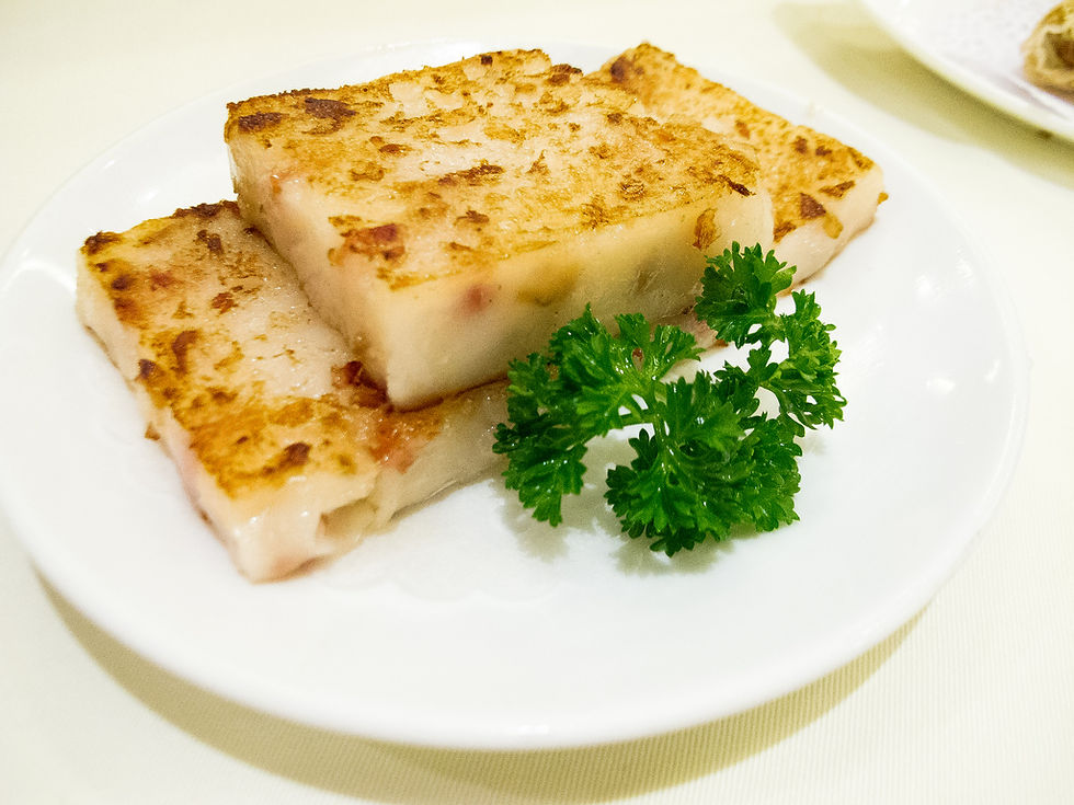 香煎萝卜糕 xiāng jiān luó bo gāo