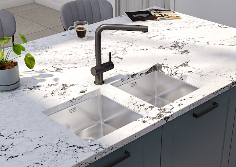 Sinks & Taps for fitted kitchens