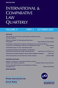 International and comparative law quarterly