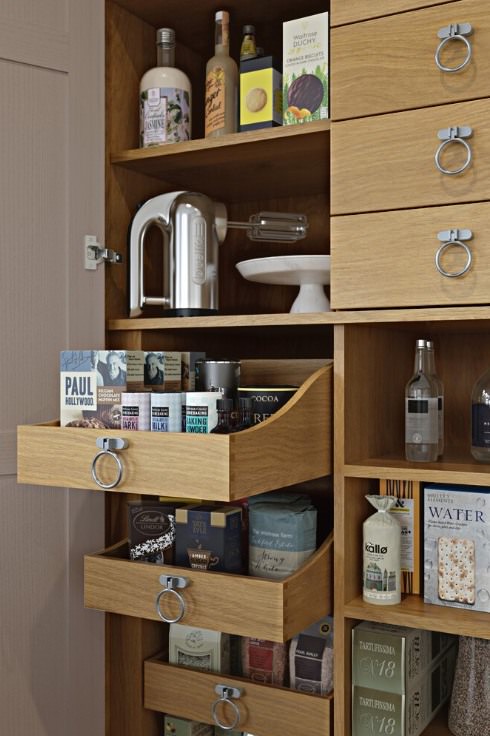 Pantries & Larders for fitted kitchens