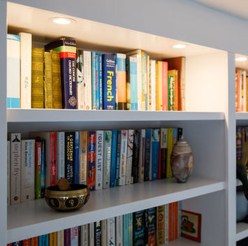 media walls with built in lighting