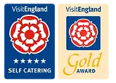5 star gold award from Visit England