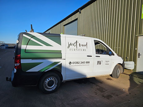 Just Wood furniture van