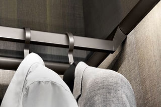 black metal coat rails for wardrobe trends 2024