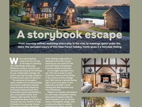 'Secluded Luxury and a Fairytale Feeling' review by Ocado Life Magazine