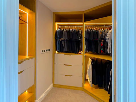 fitted wardrobes in Exeter