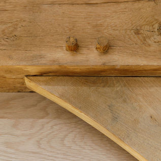 Oak detailing in house in Bracklesham Bay