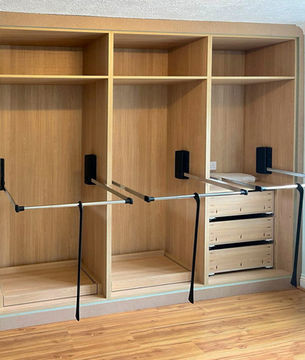 Pull-down Hanging Rails for fitted wardrobes in Chichester