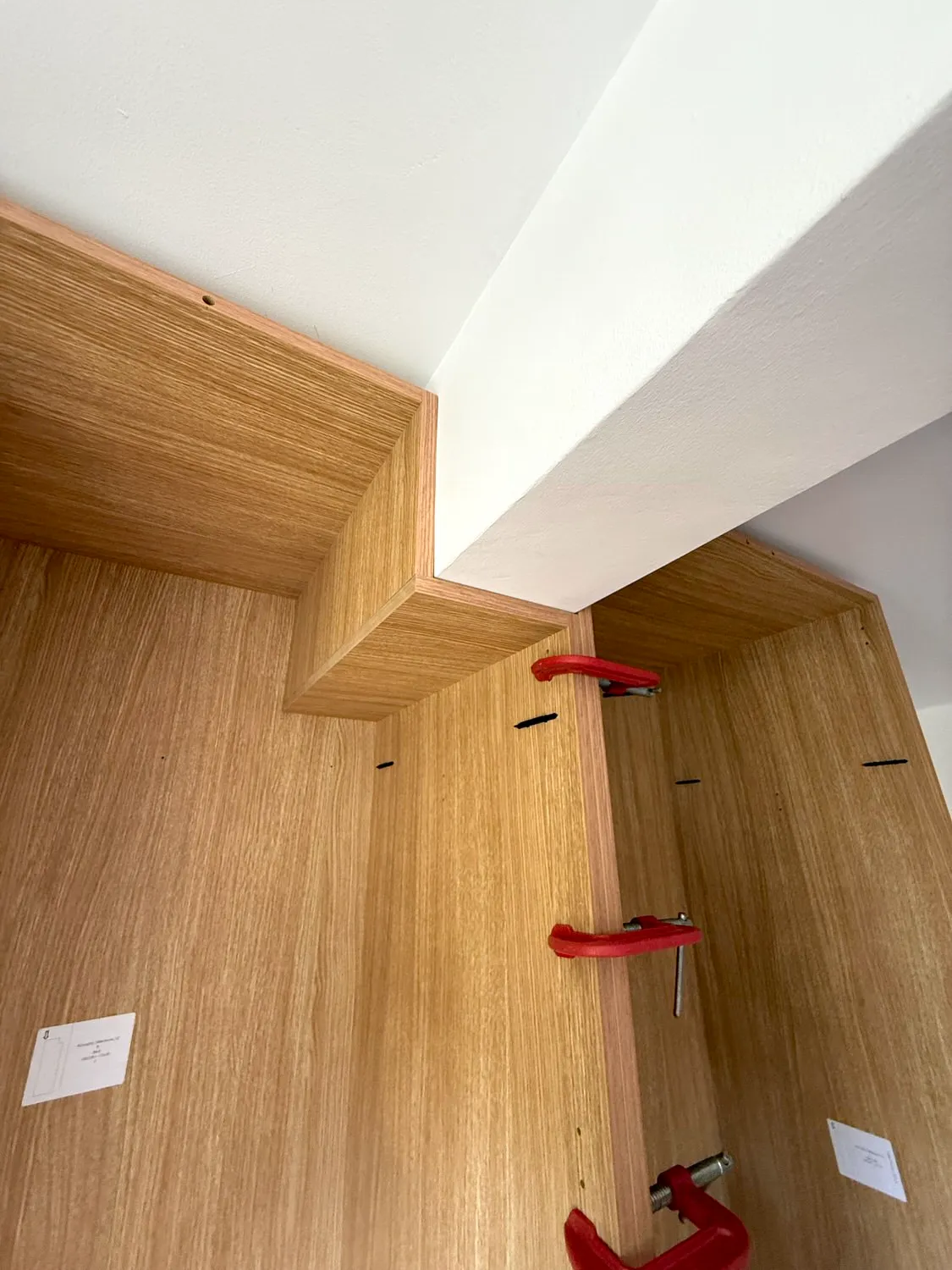 RSJ around a built in wardrobe