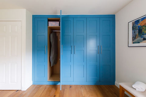 Blue Fitted Wardrobes