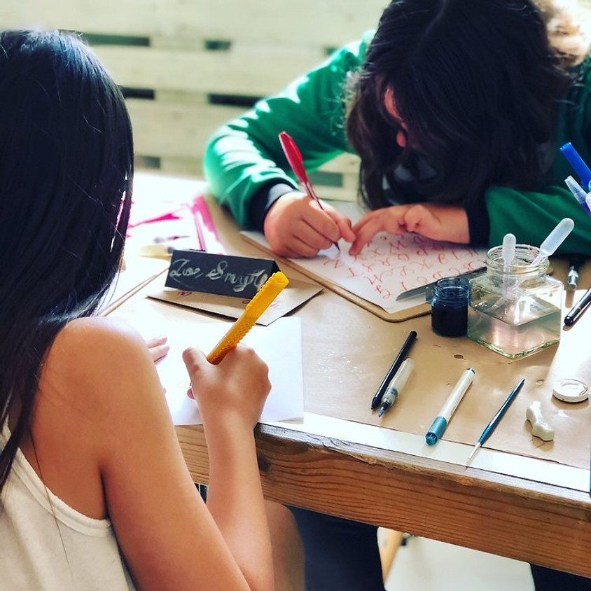 Chichester: Family Friendly Modern Calligraphy Workshop - Morning
