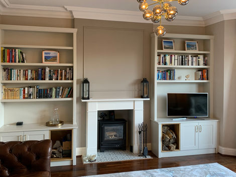 alcove shelving
