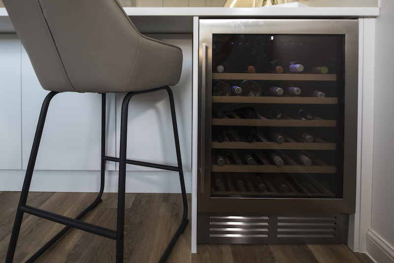 Wine Coolers for fitted kitchens