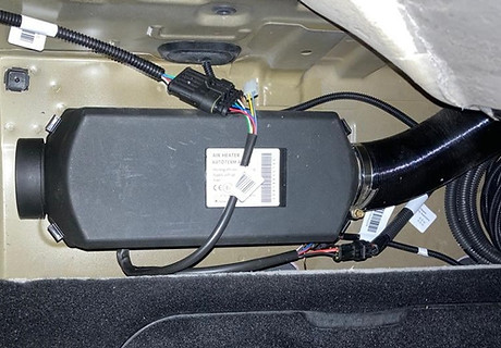 Nezávislé topení v obytném autě