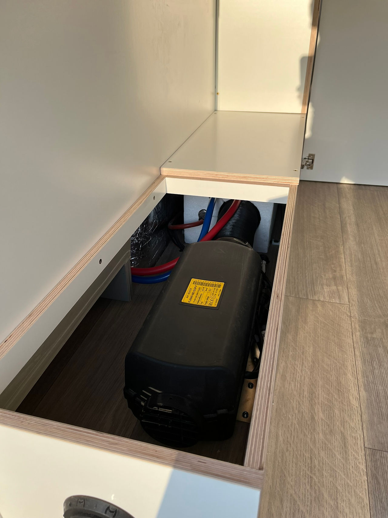 Fiat Ducato obytná vestavba - nezávislé topení