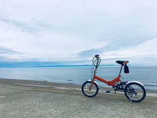 ミニ自転車で海までいこう