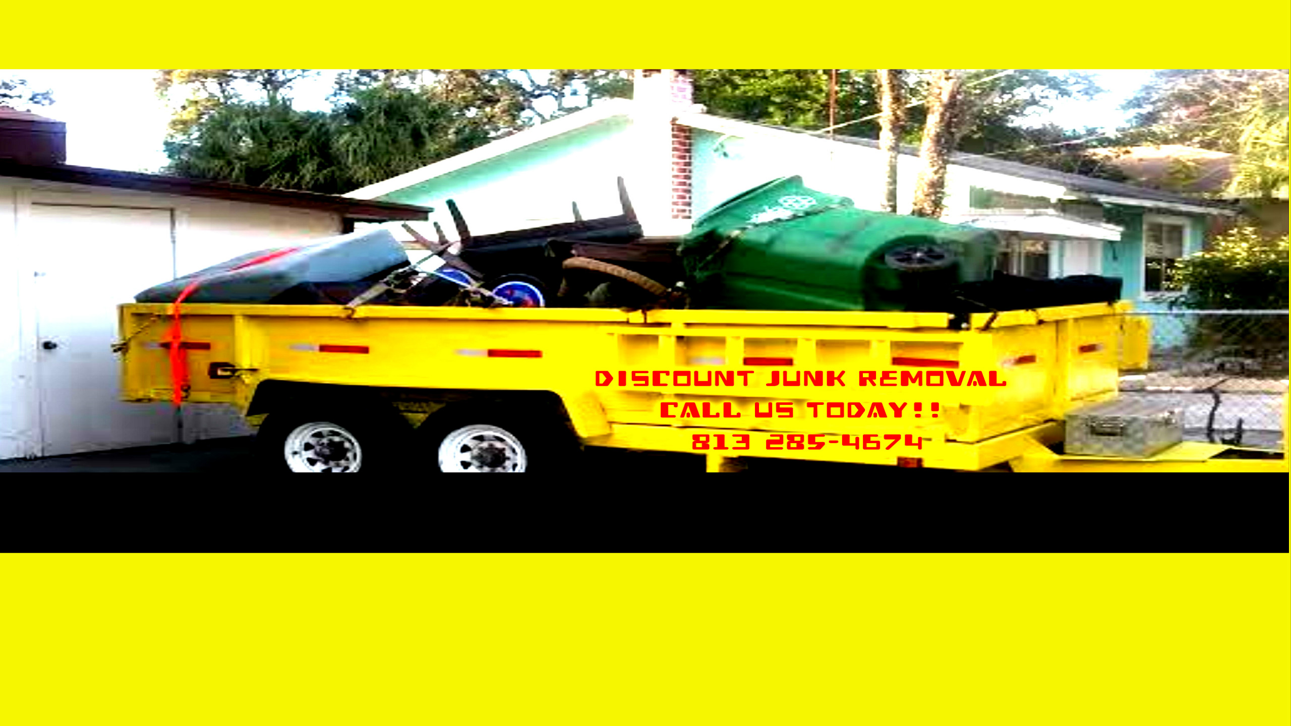 Discount Junk Removal Gibsonton,Fl. hauling service