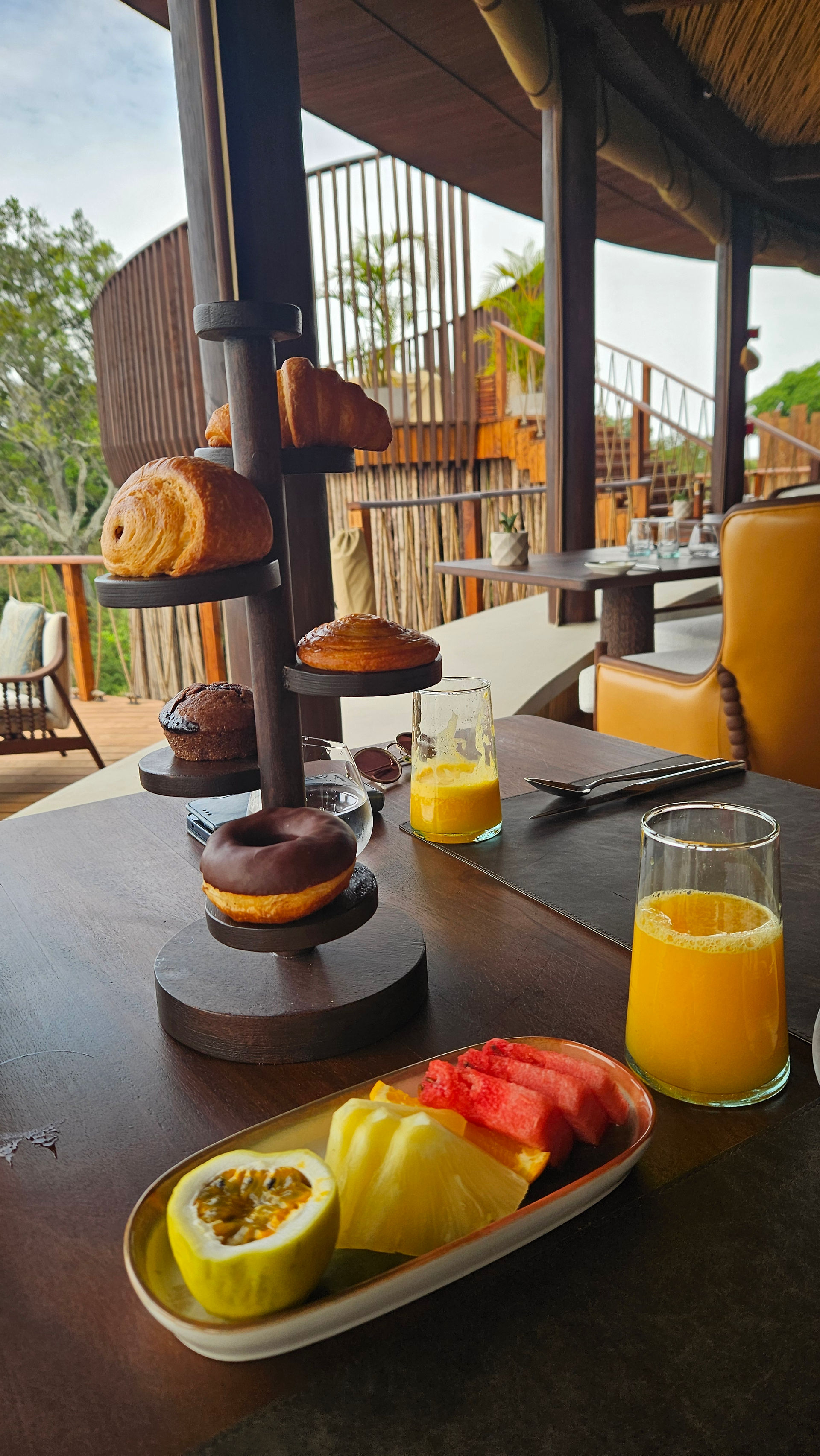 The breakfast menu. Photo: Ilay Avni