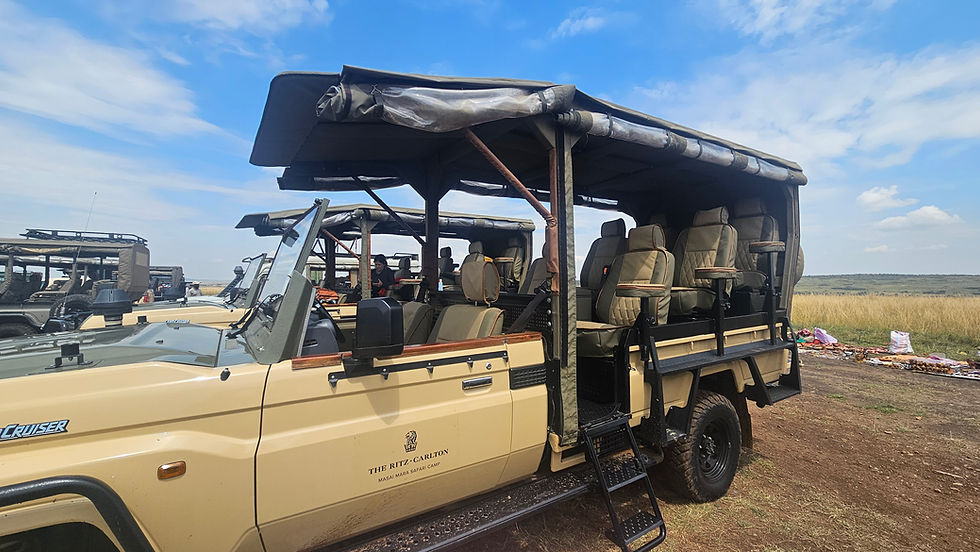 A Private Luxury Landcruiser for every tent. Photo: Ilay Avni