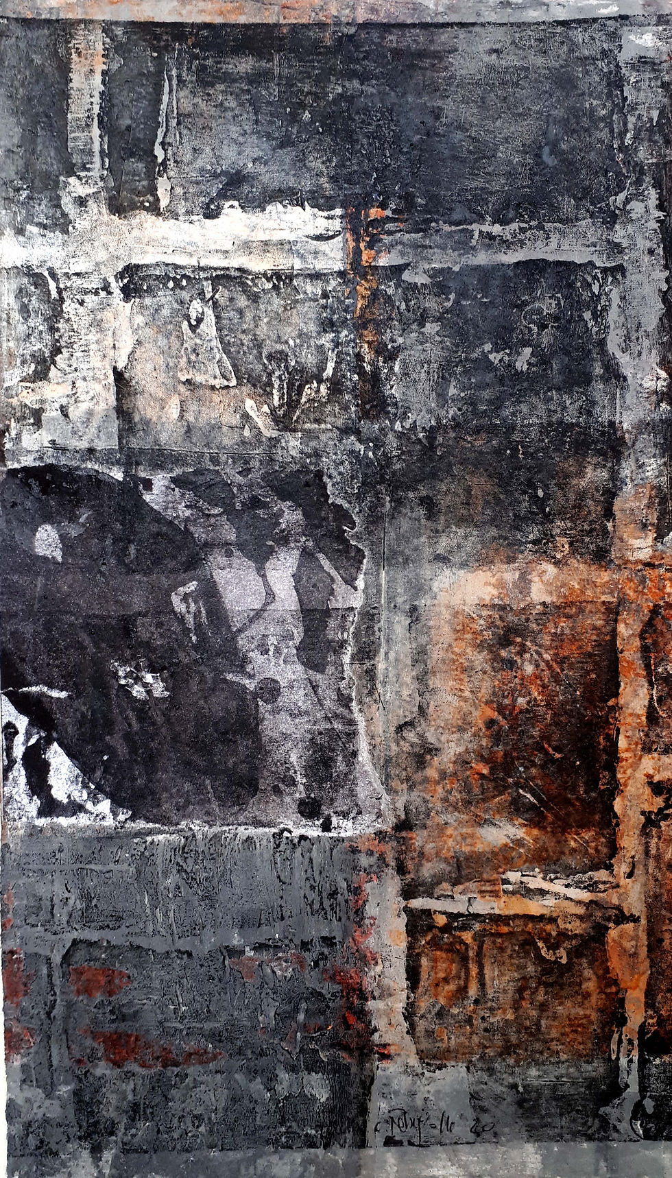 L'assemblage des lieux - 45x30cm - 2020