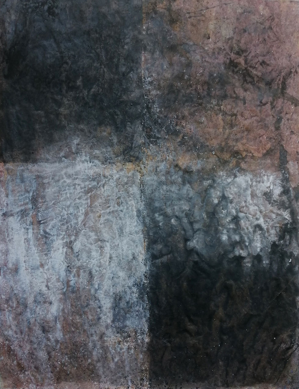 3- L'assemblage des lieux 160 X 120 cm