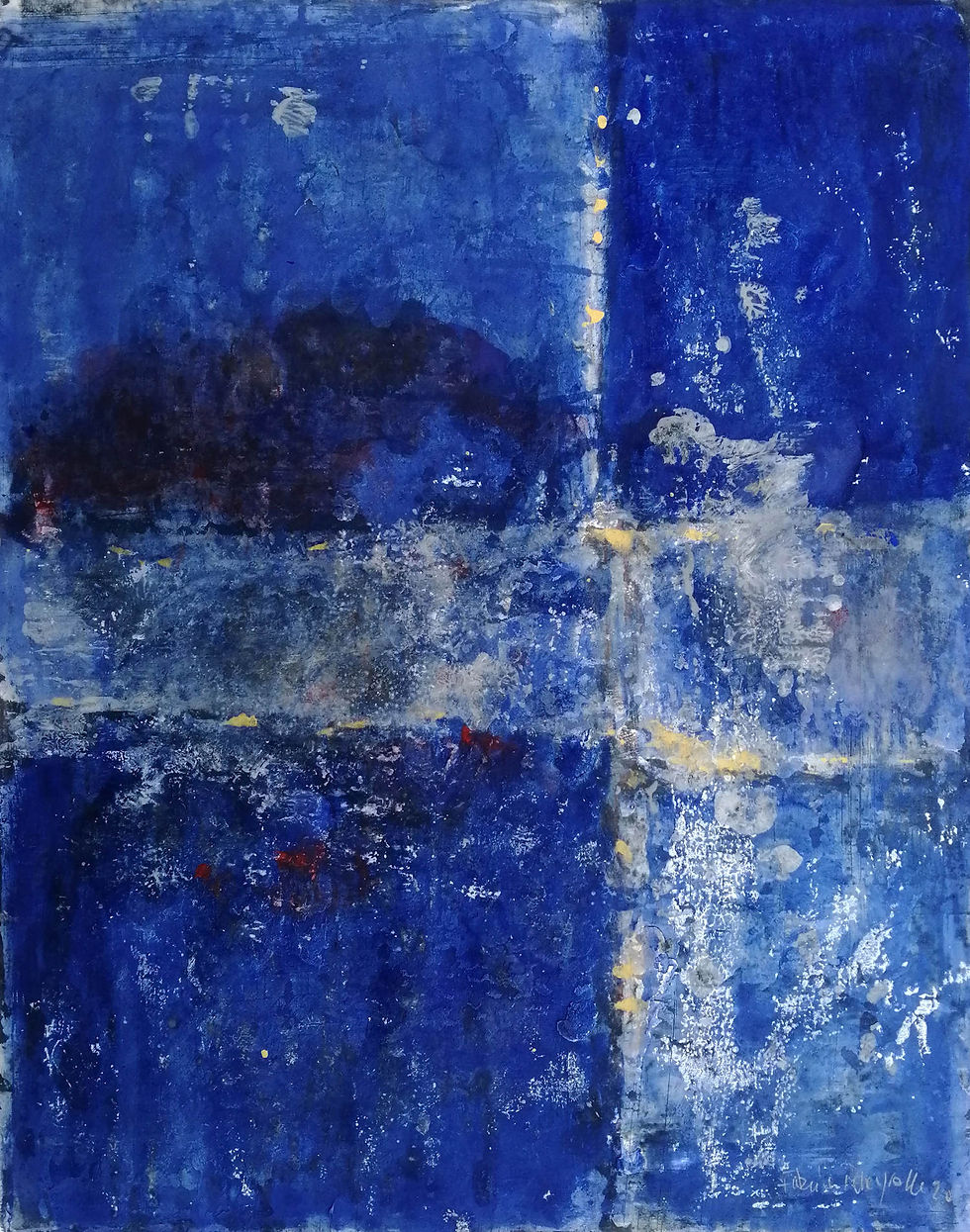 L'assemblage des lieux - 52x45cm - 2020