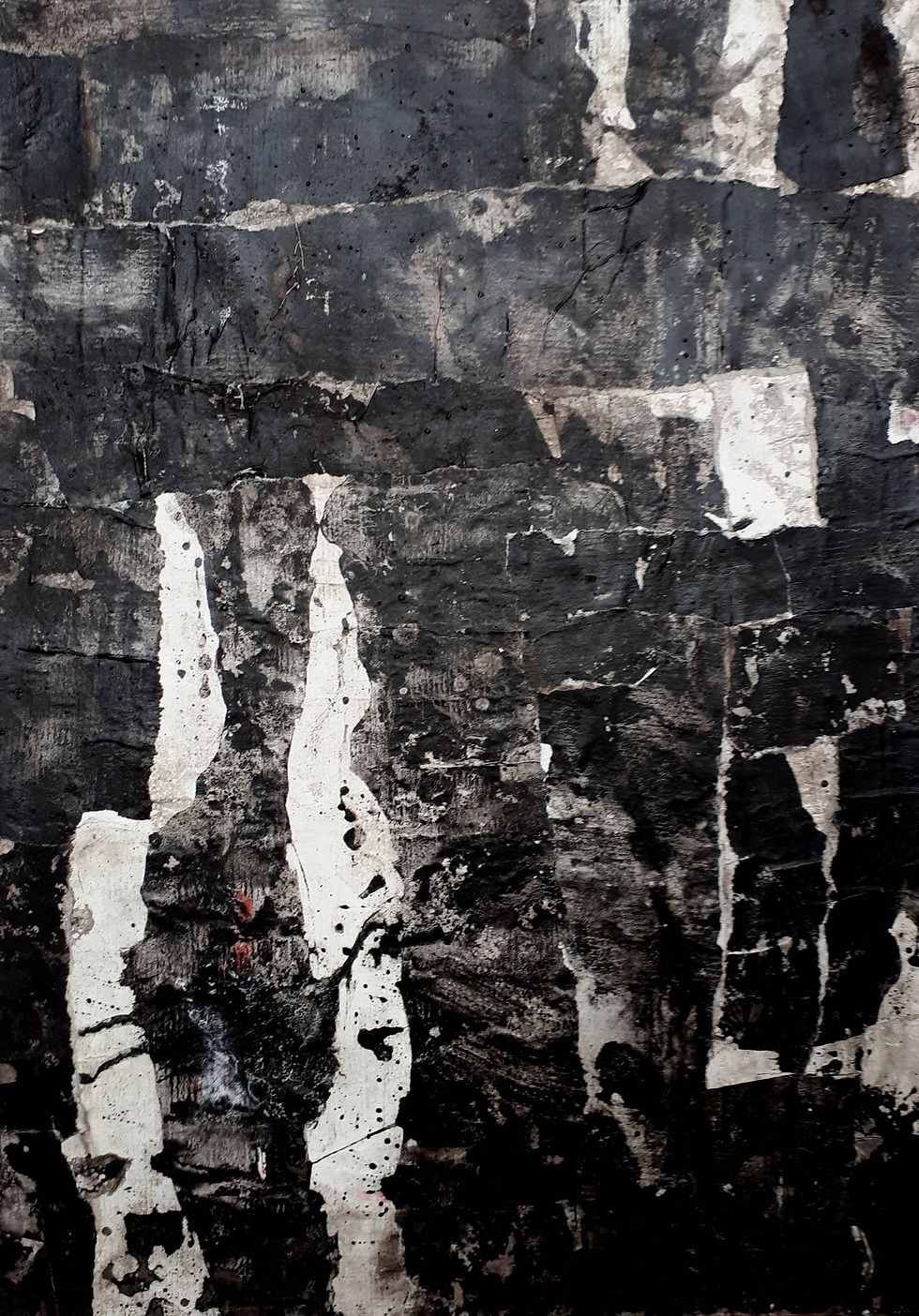 L'assemblage des lieux - 55x46cm - 2020