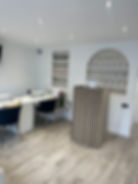 Interior of a modern beauty salon